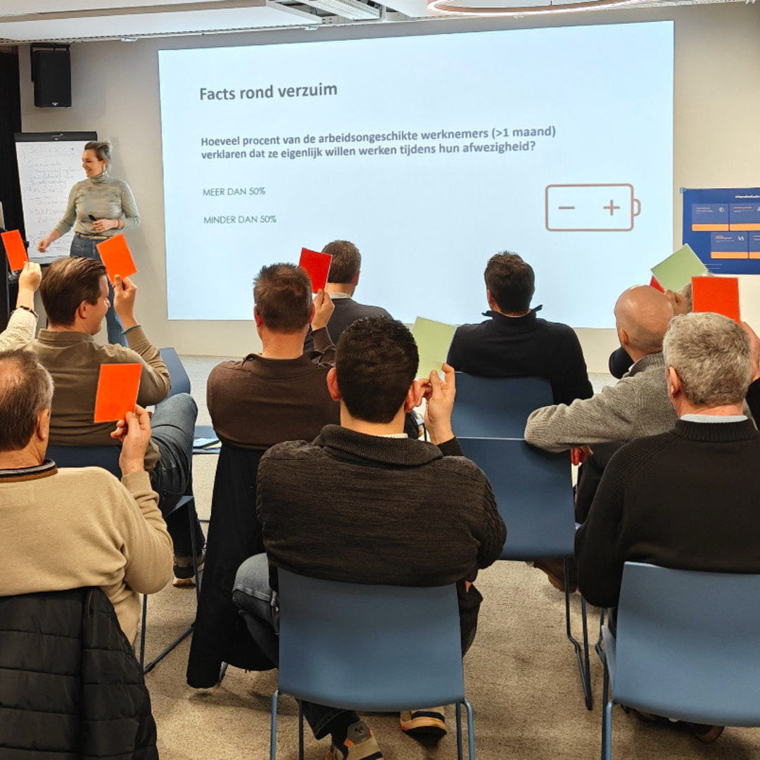 Verzuimtrainingen voor leidinggevenden en teams